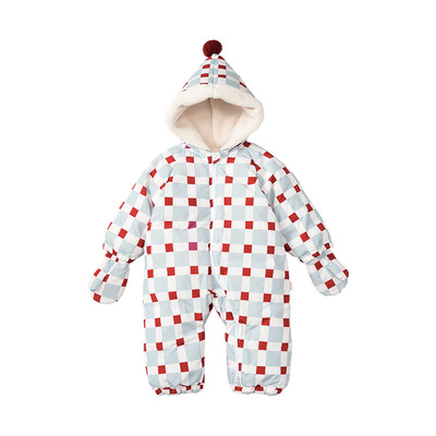MARLMARL婴儿连体衣宝宝羽绒服新生儿宝宝家居服新年礼物pramsuit