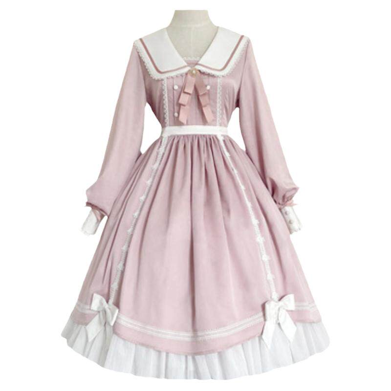 兔耳水手领Lolita提拉摆