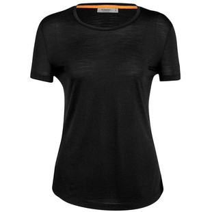 女款牛油果绿色polygiene银离子抗菌防臭夏薄透气速干短袖户外t恤