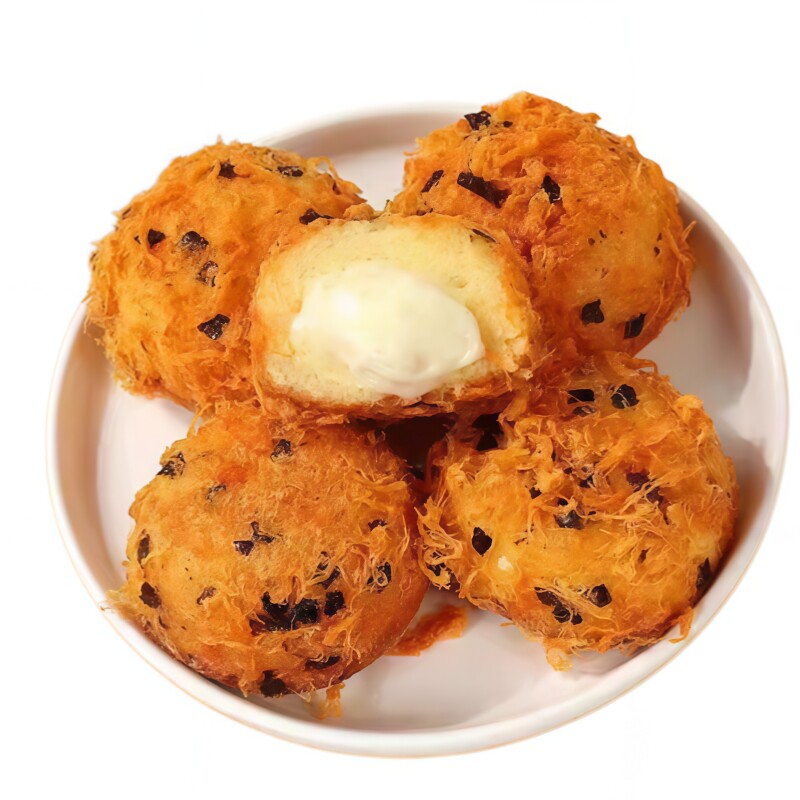 海苔肉松丸面包整箱早餐零食休闲食品小吃奶酪夹心泡芙蛋糕点心