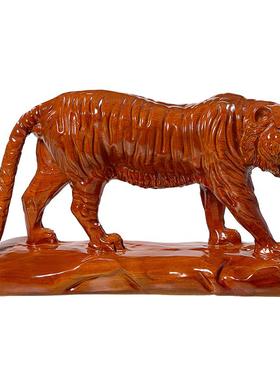 生肖老虎中式复古客厅书房办公室