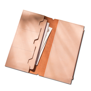 TN旅行者笔记本配件 牛皮票据收纳袋 旅行日记本真皮收纳袋