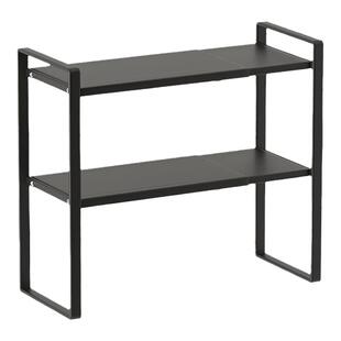 可伸缩厨房置物架台面橱柜内隔板分层架柜子调料收纳架子锅架碗架