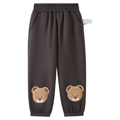【圣诞】PawinPaw卡通小熊童装26年新款男女宝宝休闲裤加绒