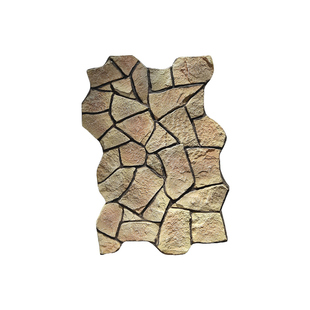 PU石皮白砂岩仿石材饰面板背景墙造型文化石仿真石板外墙砖装饰板