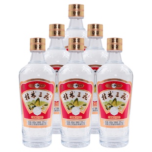桂林三花酒52度金质回味1952 480ml*6整箱米香型白酒春节年货送礼