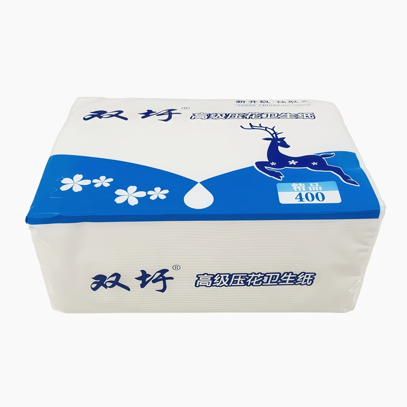 平板卫生纸家用实惠装本色压花卫平板式/抽取式/挂抽