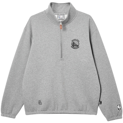 杰克琼斯NBA联名2025年秋季新款男装卫衣宽松立领长袖时尚上衣