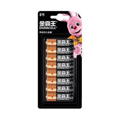 金霸王碱性电池玩具闹钟拍立得用