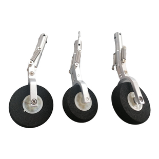 神鹰模型1400 182V2 FMS 1220守护者64涵道F16飞机改装减震起落架