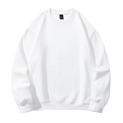 加绒加厚长袖圆领卫衣男女款秋冬