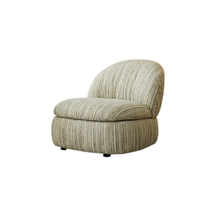 安隅集物莫奈花园墩墩沙发椅原创设计奶油风小户型客厅卧室阳台