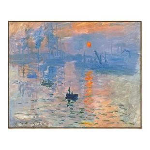 梵高莫奈电表箱装饰画油画客厅餐厅配电箱电闸遮挡开关挂画高级感