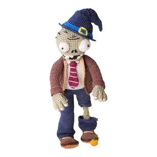 植物大战僵尸先生毛线材料包手工钩针玩偶中文图解钩编织视频教程