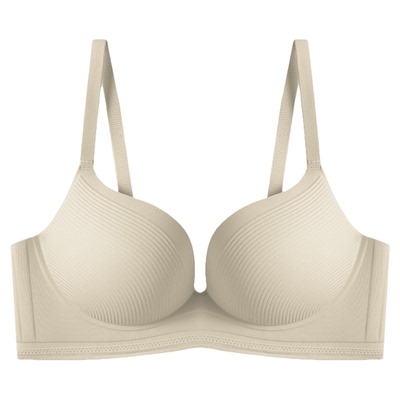 爱戴简约无痕内衣女聚拢小胸显大