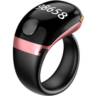 计数器新款电子数显指环戒指型手按手指记数器人流量数客器点数器