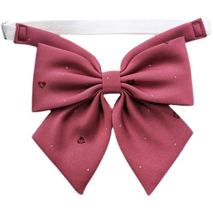 EASTBOY日本制JK制服女生eb领结星星薄荷船锚桃粉蝴蝶结校服领花