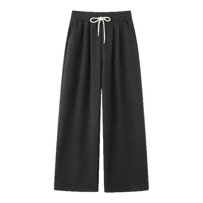 画风drawwind澳绒抽绳休闲阔腿裤