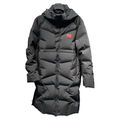 安踏冠军国旗款羽绒服男长款鹅绒过膝防寒保暖防泼水152510916