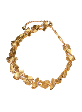 新中式沙金花蝶点钻手链轻奢百搭