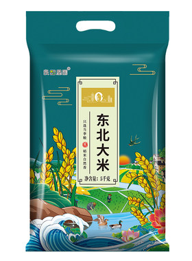 东北大米5kg黑龙江当季新米