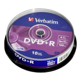 威宝AZO DVD刻录光盘 DVD +/-R 空白光盘16X 4.7G DVD刻录空白盘