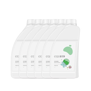 CCZ全日净免洗消毒液家用环境净化甲流甲醛杀菌专用消毒液 1L*6