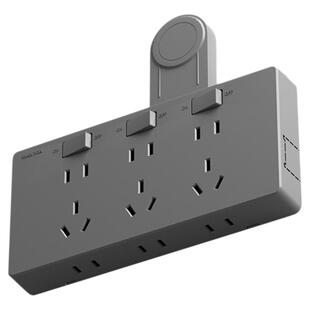 家用扩展插座厨房拓展多孔一转多转换插座电源插座延长器排插插排