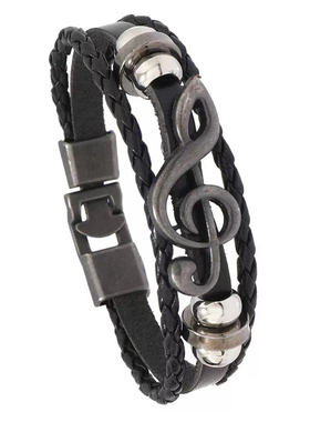 儿童护腕带装饰手链街舞配饰复古皮革手链男孩女孩走秀搭配酷手环