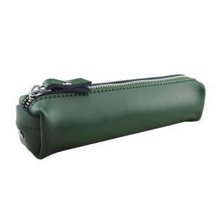 简约真皮笔袋日系ins小容量学生文具盒胰岛素录音笔皮质收纳袋男