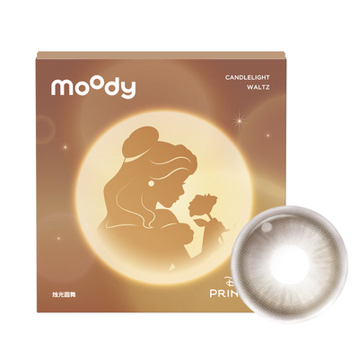 领限时券moody美瞳日抛疯狂动物城2冒险巡游彩色隐形眼镜10片