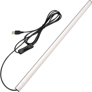 usb感应灯带自粘柜底灯直角鞋柜灯免开槽酒柜灯led插电式橱柜灯条