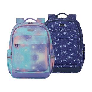 卡拉羊幼升小学生游学包休闲轻便减负女出行旅游背包女双肩包男