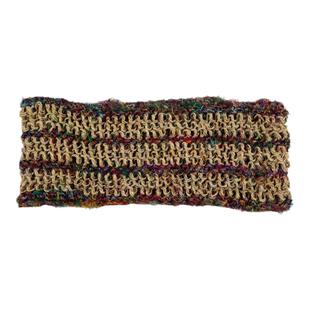 嬉皮手工发带波西米亚复古发饰小众汉麻丝绸头带男瑜伽冥想发饰女