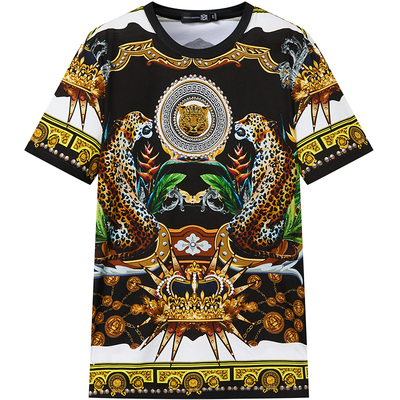 bm短袖奢侈品男装t复古