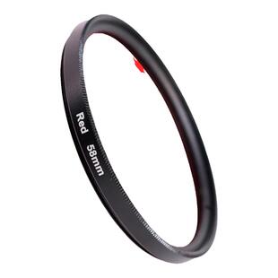 耐影 全色滤镜52 67 77 mm红橙黄绿蓝紫颜色风光高对比黑白摄影相机滤镜配件适用于索尼富士佳能理光gr相滤镜