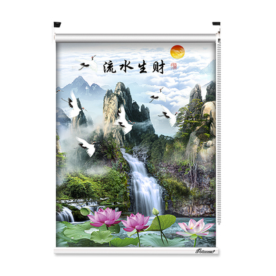 卷帘窗帘免打孔遮光厨房卫生间