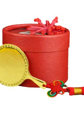 结婚铜镜新娘配饰龙凤镜礼盒陪嫁