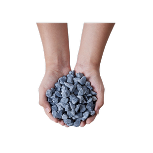 灰黑色砾石水洗石日式庭院花园造景观铺地鹅卵石烁石碎石子小石头