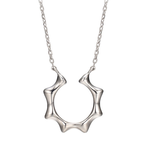 主君的太阳项链女闺蜜925纯银韩国简约锁骨链女士孔孝真同款