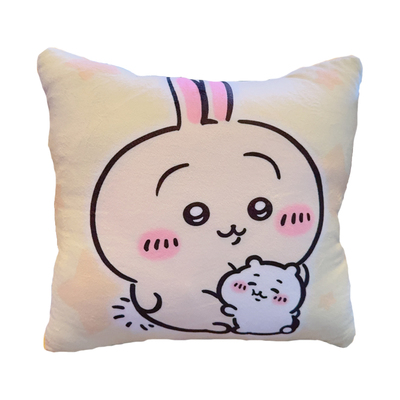 吉伊卡哇抱枕被子两用办公室折叠午睡枕头毯子二合一沙发汽车靠枕