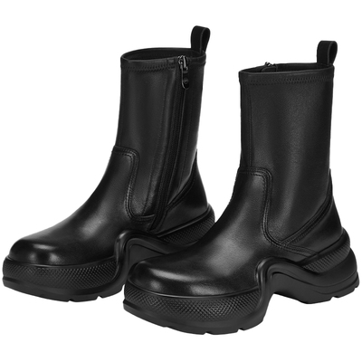 73hours冬季运动厚底瘦瘦靴