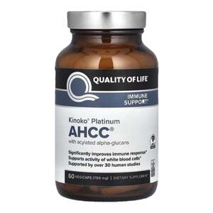 美国Qualityof Life平衡AHCC帮助活性抵抗支持