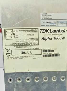 TDK?LAMBDA H10592 ALPHA 1000W POWER SUPPLY (FAST SHIP BY DHL