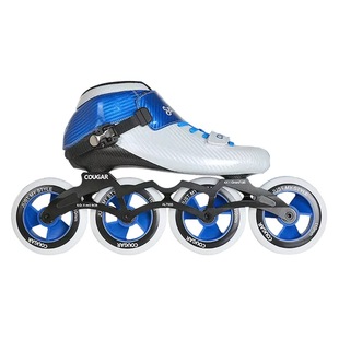 国礼同款美洲狮专业碳纤竞速鞋速滑鞋 成人男女儿童轮滑鞋直排轮