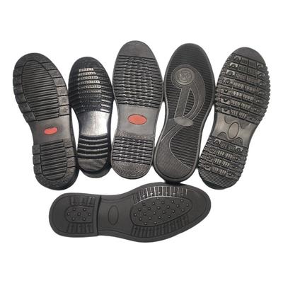 男女款式橡胶柔软机器修换鞋子店材料防滑耐磨可上线高跟平大鞋底