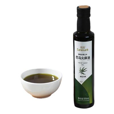 巴马火麻油长寿之乡原生冷压榨