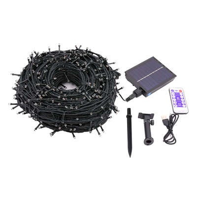 圣诞树装饰七彩灯串户外氛围灯