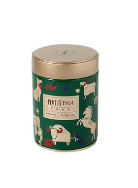 竹叶青绿茶花茶红茶大罐装自己喝