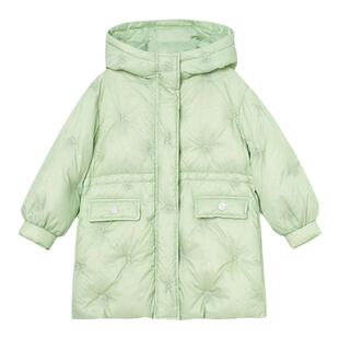 RBIGX瑞比克童装冬季新款女童贵族优雅洋气直充连帽羽绒服